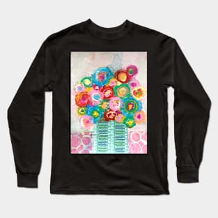 Spring Florals in vase Long Sleeve T-Shirt